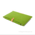 2015 new design customized felt wool laptop bag sleeve for wholesale
